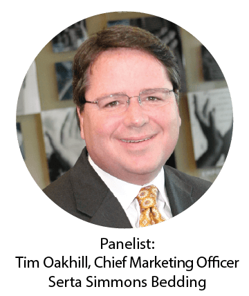 Tim Oakhill, Chief Marketing Officer, Serta Simmons Bedding