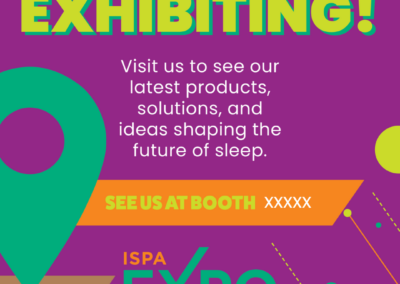 ISPA EXPO, Social Media Banner - Purple